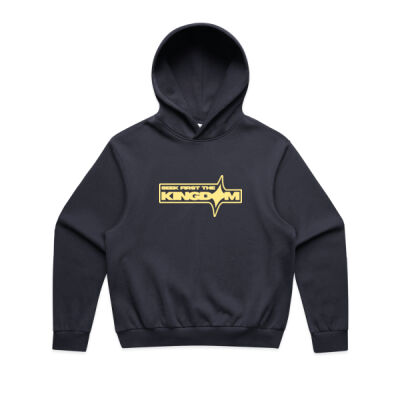MATTHEW 6:33 NAVY / YELLOW HOODIE Thumbnail