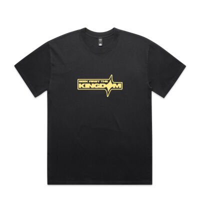 MATTHEW 6:33 BLACK T-SHIRT Thumbnail